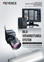 Modellreihe XG-8000 Bildverarbeitung Unterstützt Zeilenkameras Katalog