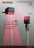 SR-650 Series Ethernet compatible Compact 2D Code Reader Catalogue