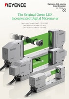 LS-7000 Series High-speed, High-accuracy Digital Micrometer Catalogue (English)