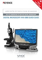 VHX-5000 Series Digital Microscope Quick Guide