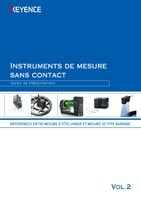 Instruments de mesure sans contact GUIDE DE PRÉSENTATION Vol.2