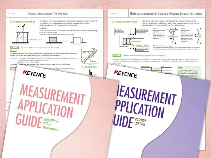 Measurement Guide by Application [Measurement of thickness/width] (English)