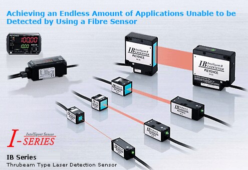 IB Series Thrubeam Type Laser Detection Sensor