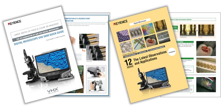 VHX-5000 Series Digital Microscope Quick Guide (English)