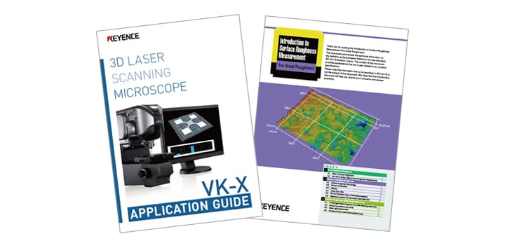 VK-X 3D LASER SCANNING MICROSCOPE APPLICATION GUIDE (English)