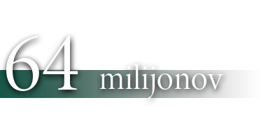 64 milijonov
