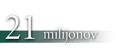 21 milijonov