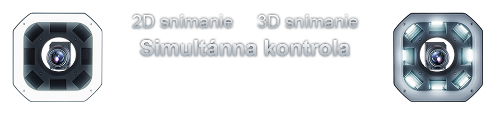 Simultánna kontrola 2D + 3D