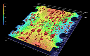 Accurately Measure and Analyse the 3D Shape of Warped PCBs