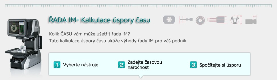 ŘADA IM Kalkulace úspory času