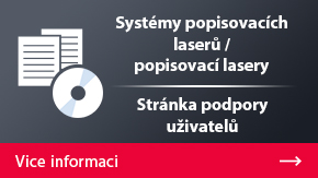 Systémy popisovacích laserů / popisovací lasery Stránka podpory uživatelů | Vice informaci