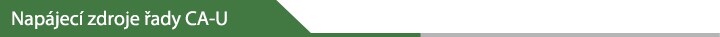 Napájecí zdroje řady CA-U
