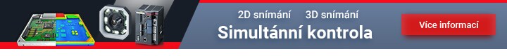2D snímání + 3D snímání Simultánní kontrola [Více informací]