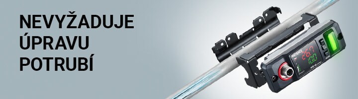 NEVYŽADUJE ÚPRAVU POTRUBÍ