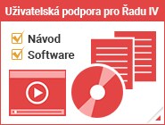 Uživatelská podpora pro Řadu IV