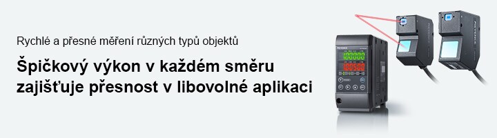 Rychlé a přesné měření různých typů objektů | Špičkový výkon v každém směru zajišťuje přesnost v libovolné aplikaci.