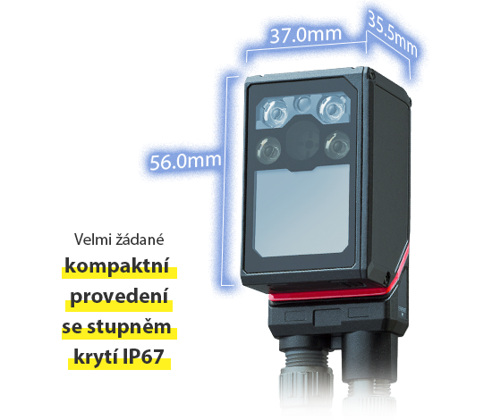 Velmi žádané kompaktní provedení se stupněm krytí IP67