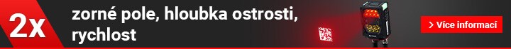 2x zorné pole, hloubka ostrosti, rychlost Více informací