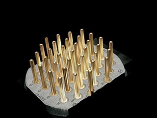 3D zobrazení pinů konektorů