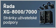 Řada XG-8000/7000 Stránky uživatelské podpory