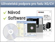 Uživatelská podpora pro řadu XG/CV Návod Software
