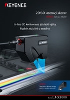 Řada LJ-X8000 2D/3D laserový skener Katalog