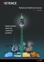 Řada FR Radarový hladinový senzor Katalog