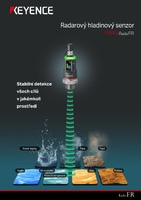 Řada FR Radarový hladinový senzor Katalog