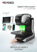 Řada IM-X1000 Digitální měřicí systém Katalog
