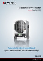 Řada SJ-F700 Vícesenzorový ionizátor Katalog