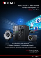 Řada VS-G Vysoce výkonný kamerový systém s podporou AI Katalog
