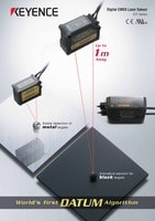 GV Řada Digitální laserový senzor CMOS Katalog