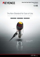 GP-M Řada Digitální tlakové senzory pro velké zatížení Katalog (Angličtina)