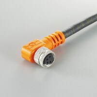 OP-85586 - Kabel s konektorem M8 tvaru L 2 m PUR