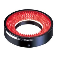 CA-DRR9 - Přímé červené kruhové světlo 90-50
