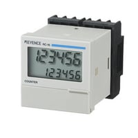 RC-16 - 48-mm□ 6-číslicový 7-segmentový displej LCD, Jednostupňová předvolba, stejnosměrný napájecí zdroj