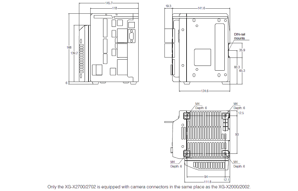 XG-X27/28/28LJ/29 Dimension