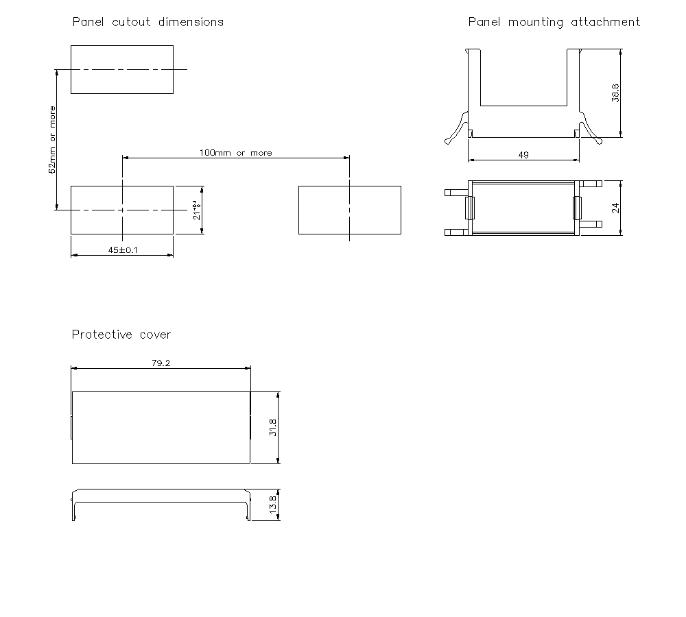FD-XA5E_02 Dimension