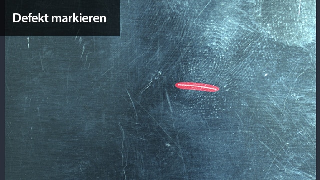 Defekt markieren