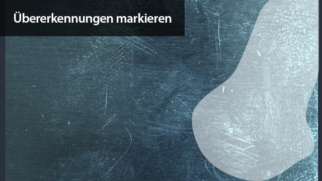 Übererkennungen markieren