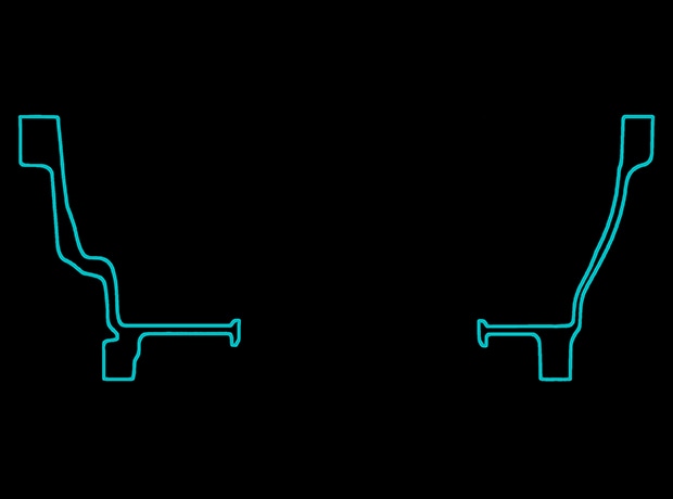 Querschnittsmessung (DXF-Ausgabe)