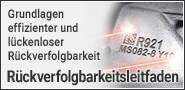 Grundlagen effizienter und lückenloser Rückverfolgbarkeit | Rückverfolgbarkeitsleitfaden