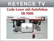 KEYENCE TV Code-Leser mit Autofokus SR-1000