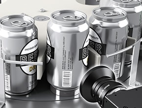 Kameraprüfung von Dosenkörpern