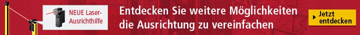 [Neues Laser-Ausrichtungswerkzeug] Entdecken Sie jetzt 3 einzigartige Ausrichtungsmöglichkeiten / Jetzt entdecken