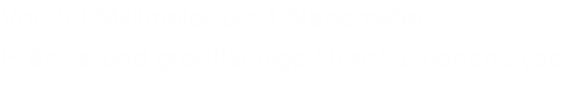 Von 50 Millimeter bis 1 Nanometer Präzise und großflächige Oberflächenanalyse Konfokales 3D Laserscanning-Mikroskop VK-X1000