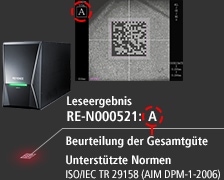 [Leseergebnis RE-N000521:A] A:Beurteilung der Gesamtgüte - Unterstützte Normen [ISO/IEC TR 29158 (AIM DPM-1-2006)]