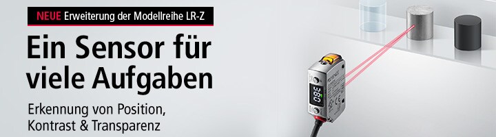 CMOS-Lasersensor mit eingebautem Steuergerät,Modellreihe LR-Z,Neuer Standard! Allzweck-Lasersensor