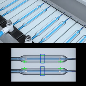Teile identifizieren und auf Defekte prüfen