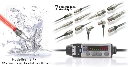 Widerstandsfähige photoelektrische Sensoren